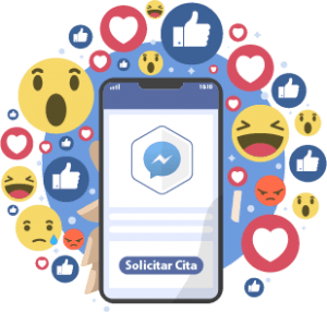 Solicitar cita Facebook